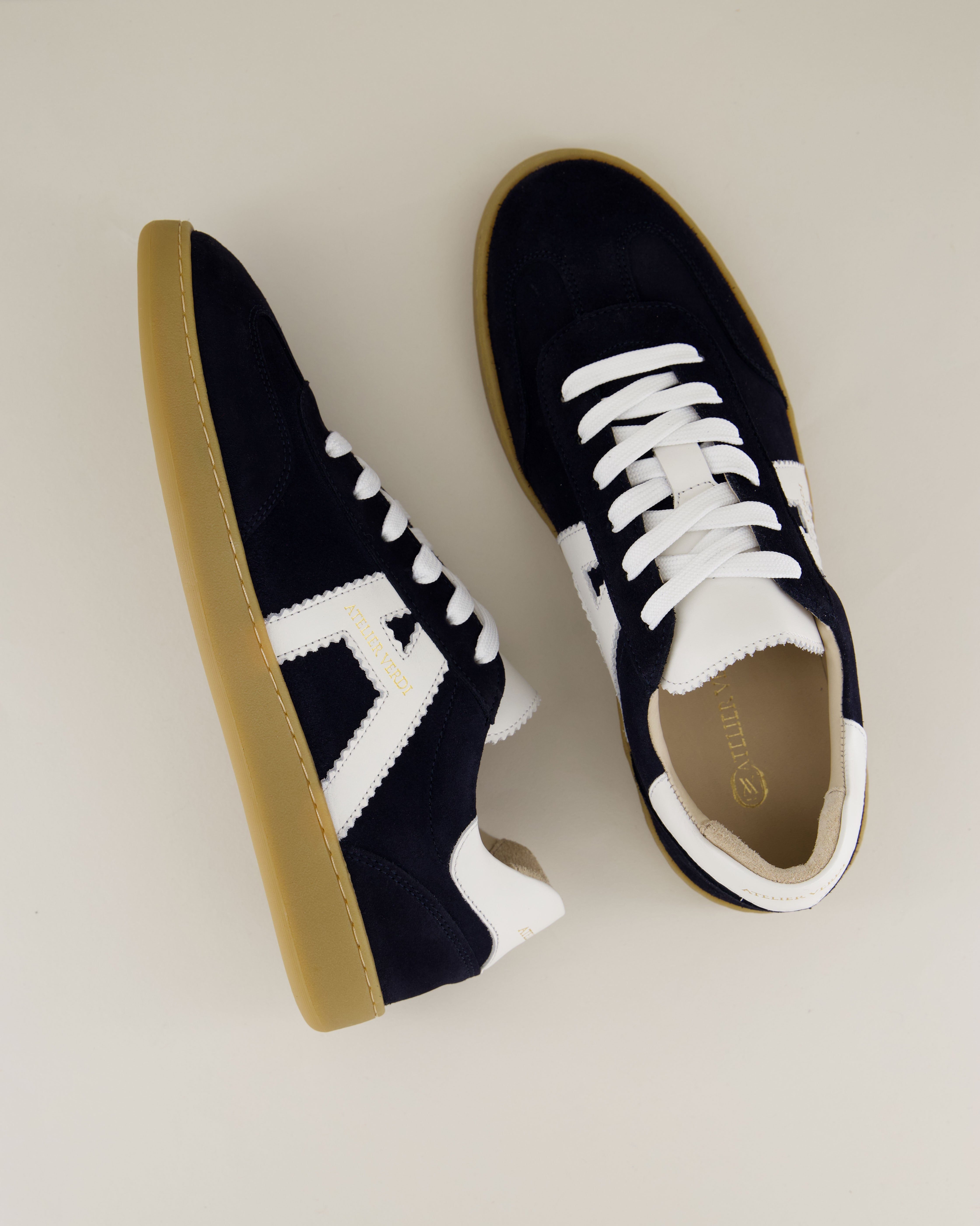 Gino AVM-SN02 Navy Suede