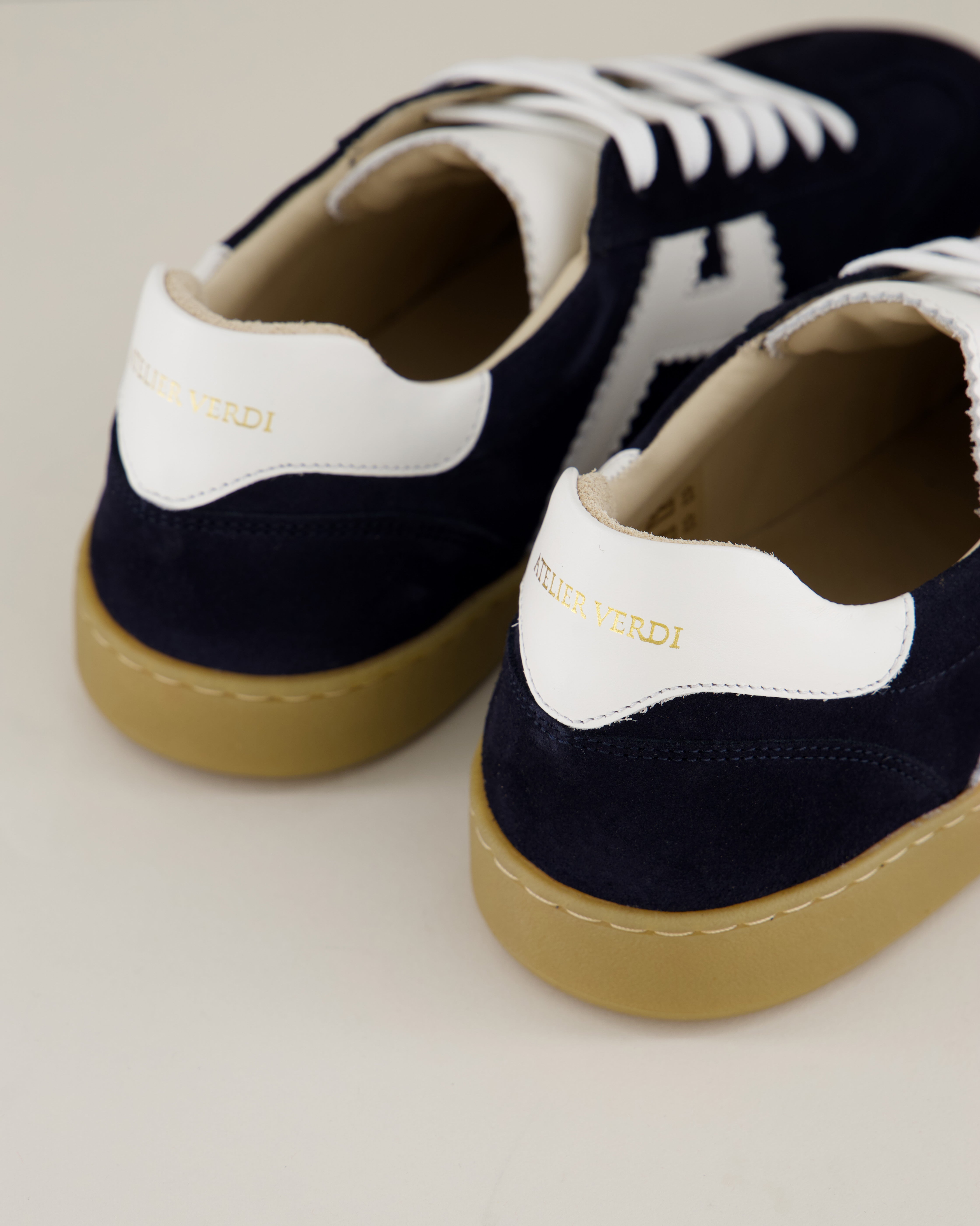 Gino AVM-SN02 Navy Suede