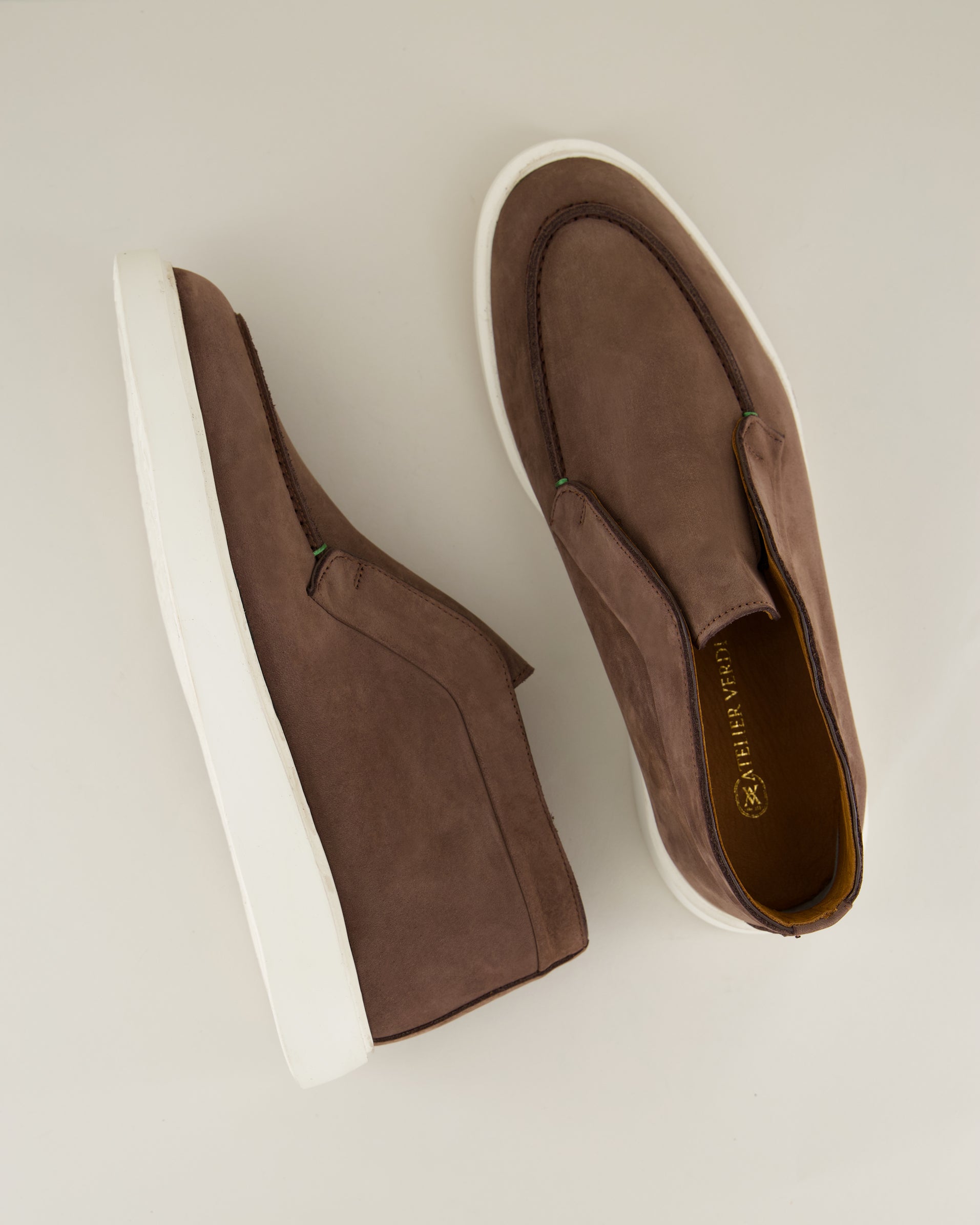 Enzo AVM-M02 Chocolate Nubuck Leather